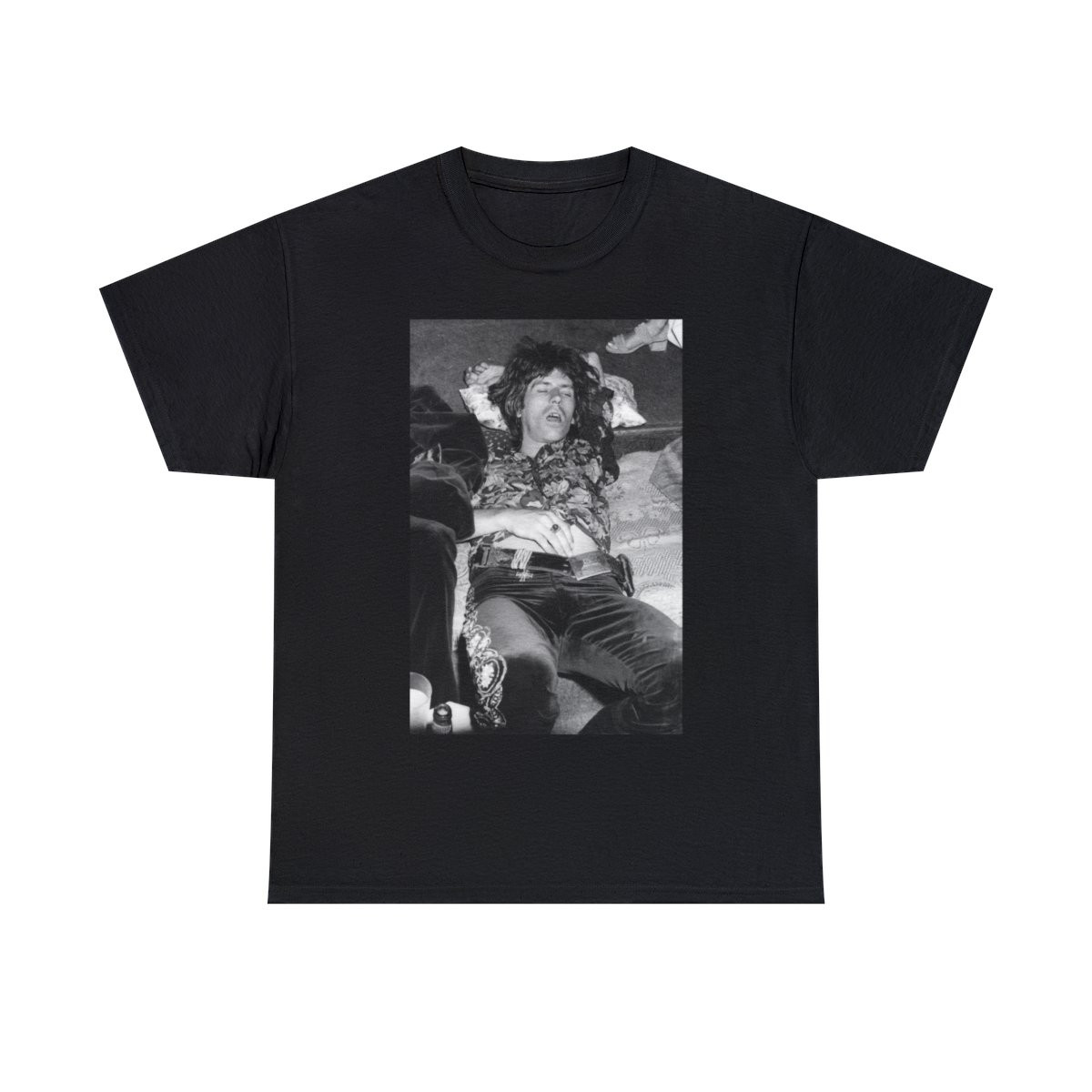 A Sleeping Rolling Stone  Keith  Richards Short Sleeve Tee