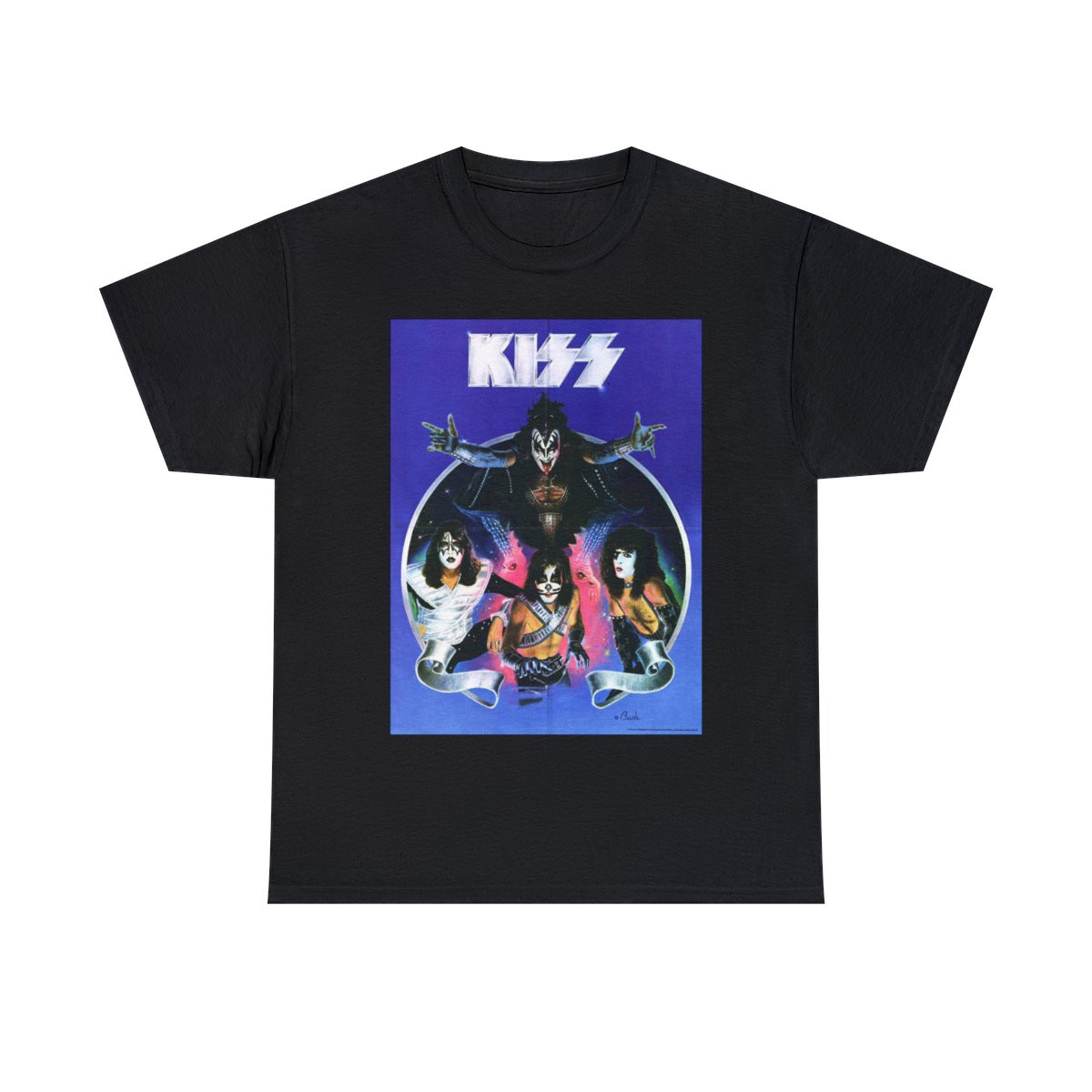 KISS Marvel Comic Poster Men's Short Sleeve Tee