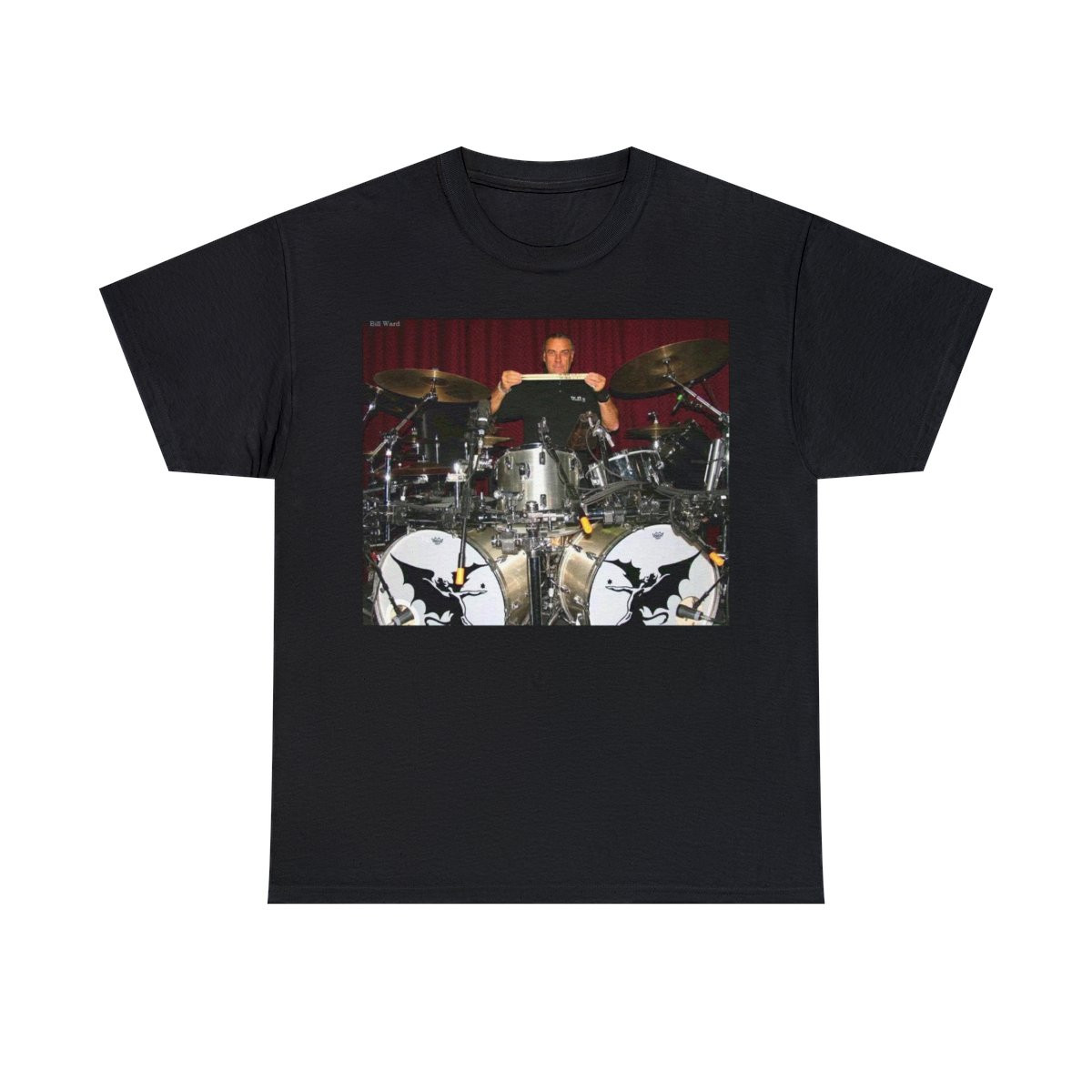 Drums of  Bill Ward of BLACK SABBATH  Short Sleeve Tee