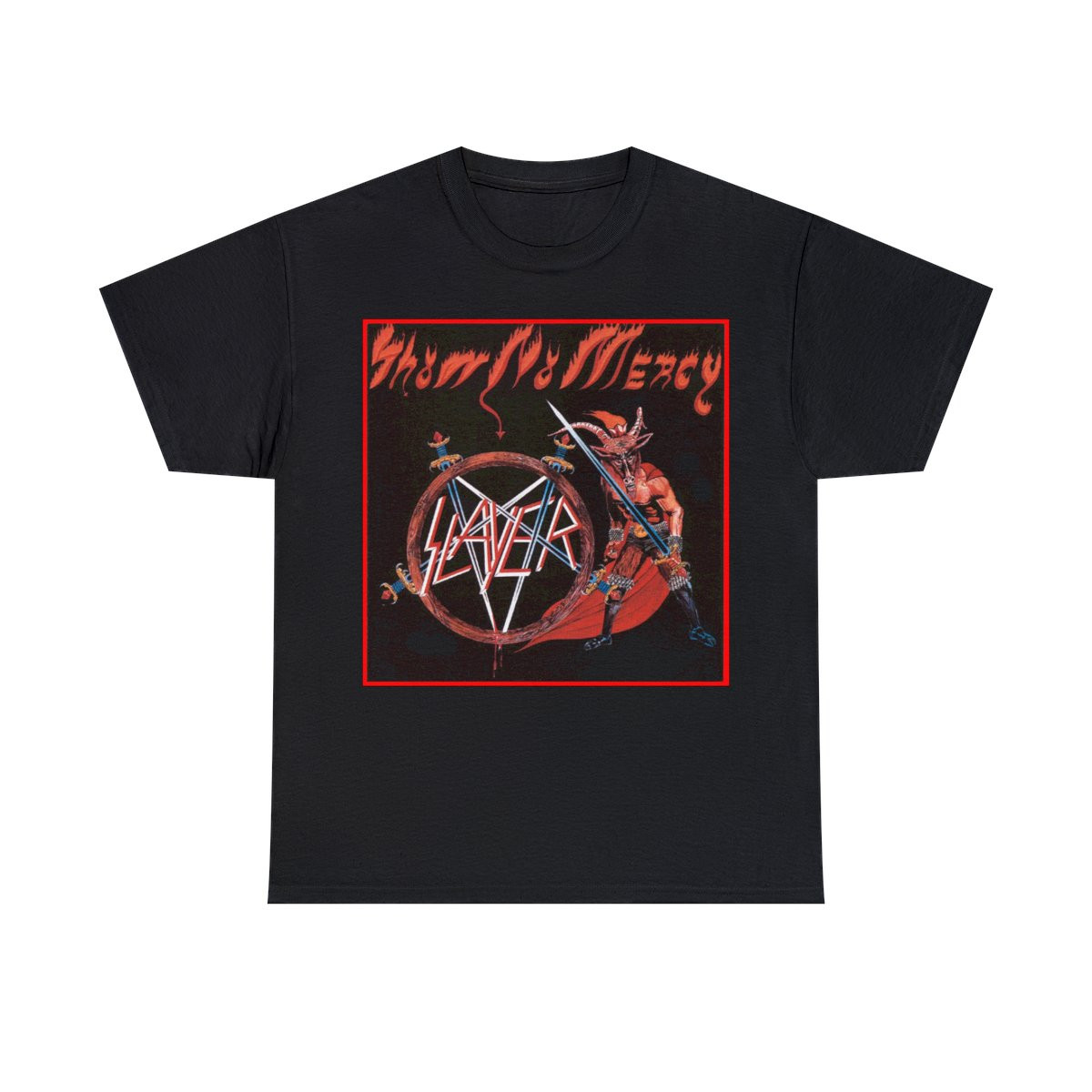 SLAYER Show No Mercy Unisex Heavy Cotton Tee
