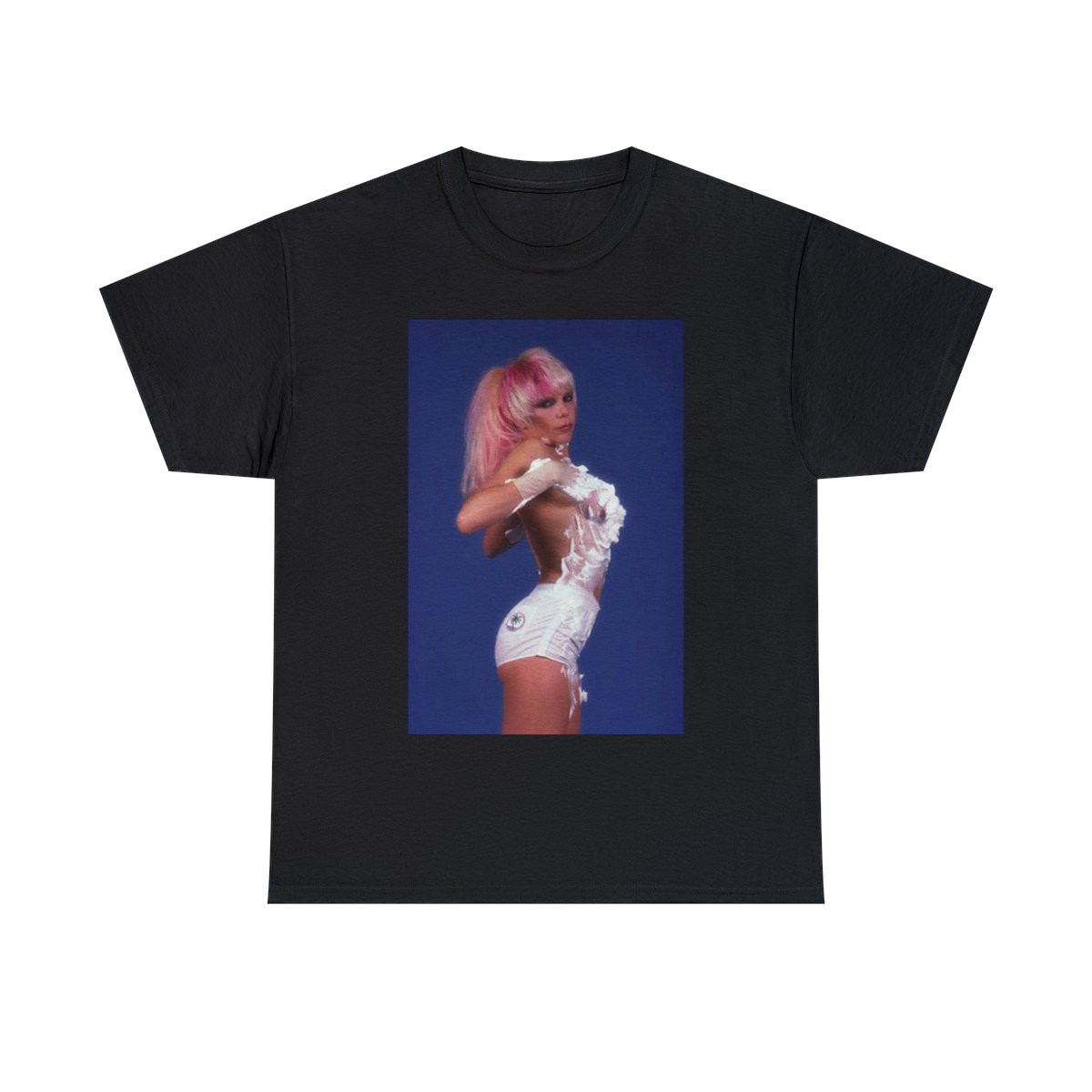 Plasmatics WENDY O Williams in shaving cream Short Sleeve Tee