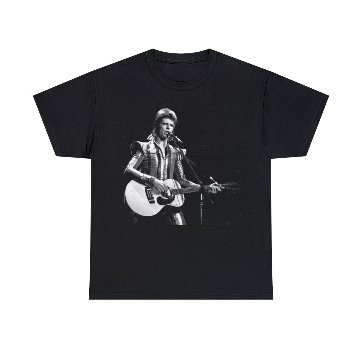 Ziggy Stardust Bowie  Unisex Heavy Cotton Tee