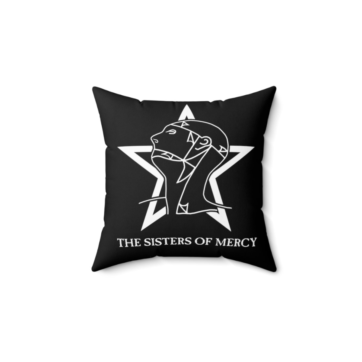 The Sisters of Mercy Polyester Square Pillow 