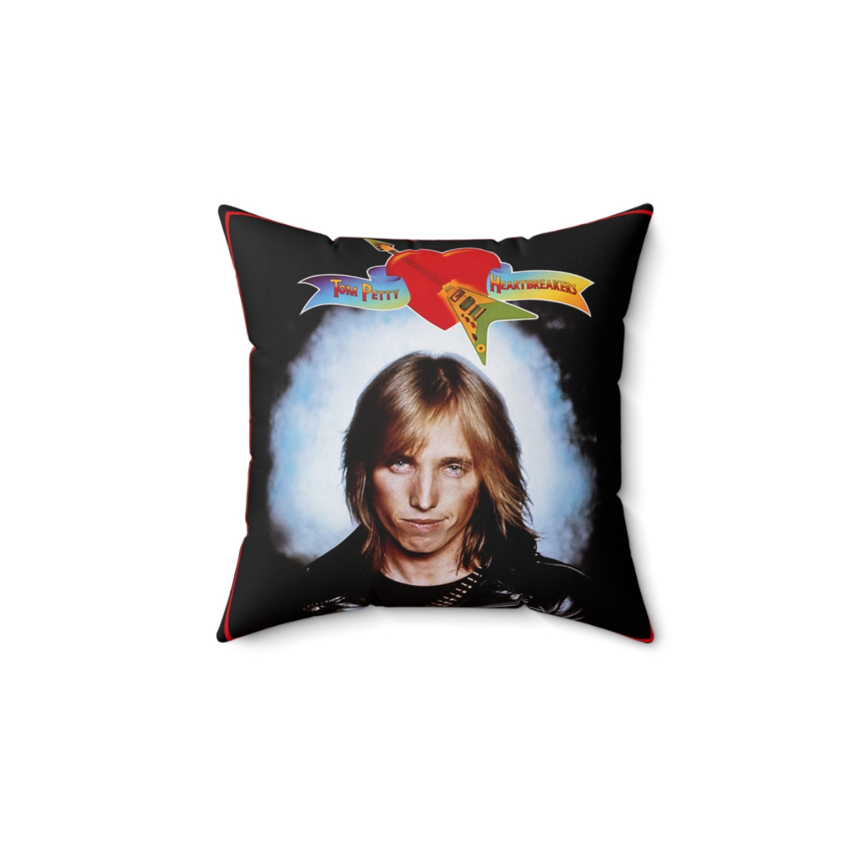 Tom Petty and the Heartbreakers Pillow Spun Polyester Square Pillow gift