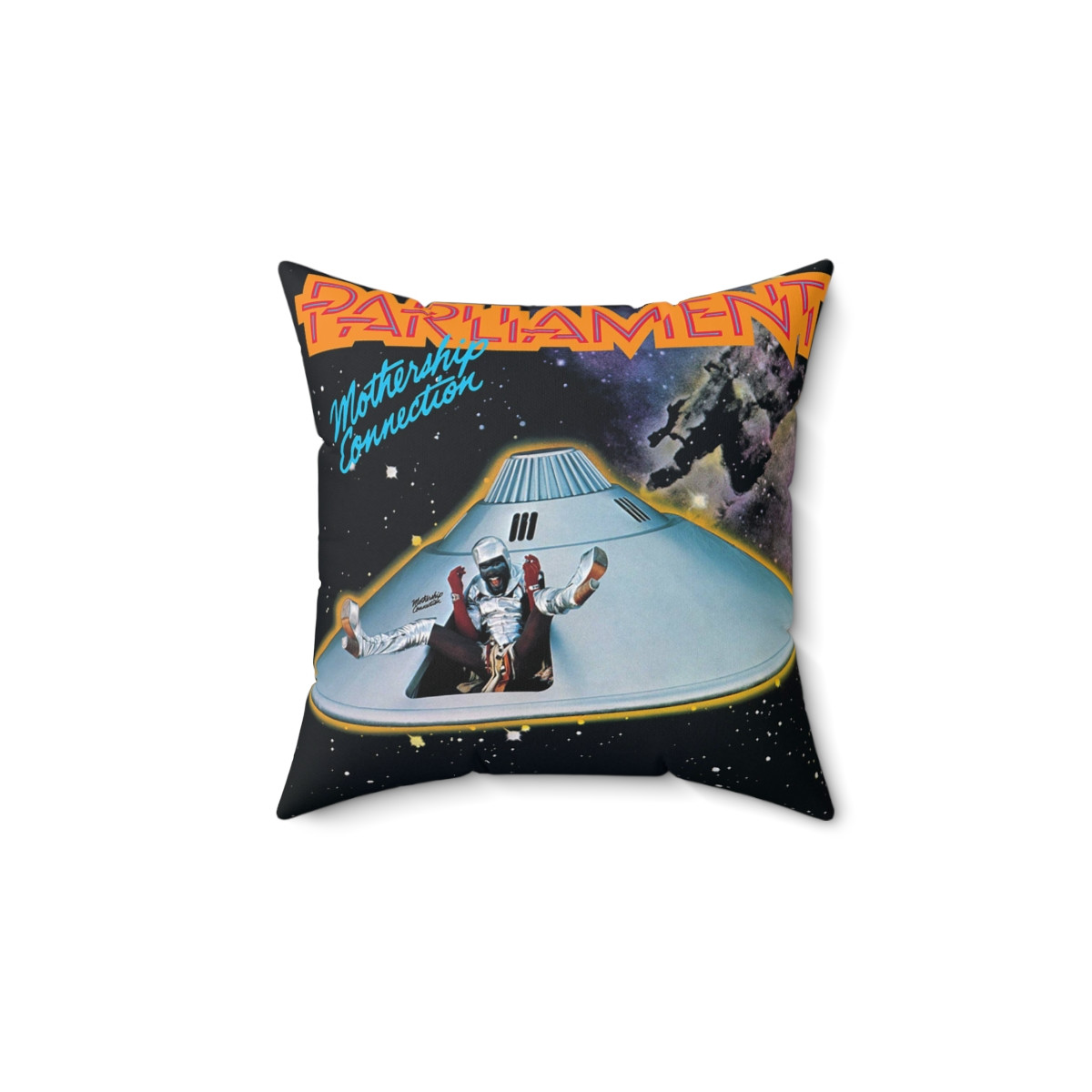 PARLIAMENT Mothership Connection Spun Polyester Square Pillow
