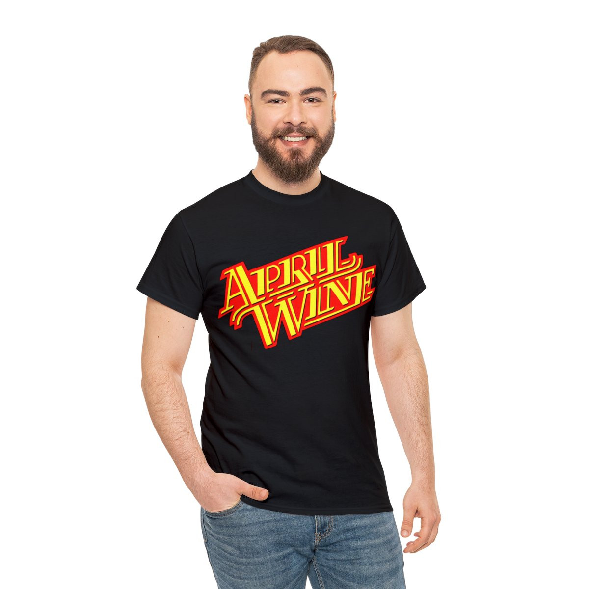 April Wine Unisex Heavy Cotton Tee