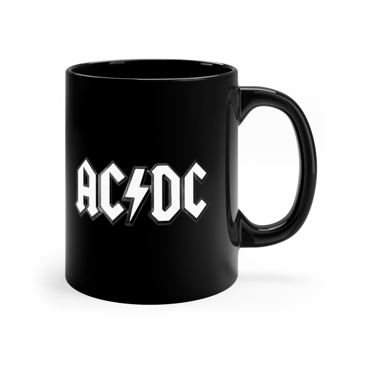 AC DC BACK IN BLACK mug 11oz