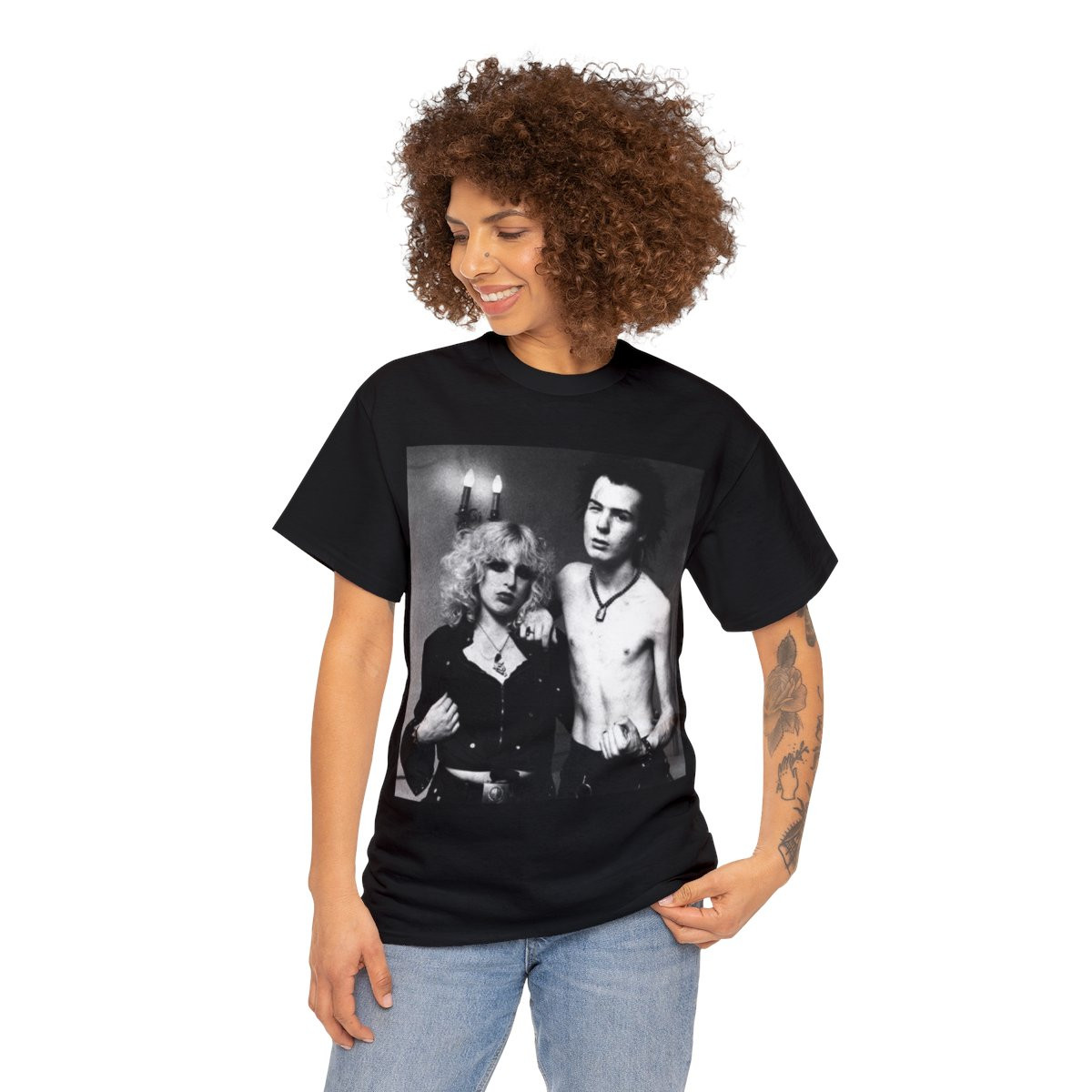 SID VICIOUS Sid and Nancy unisex Short Sleeve Tee