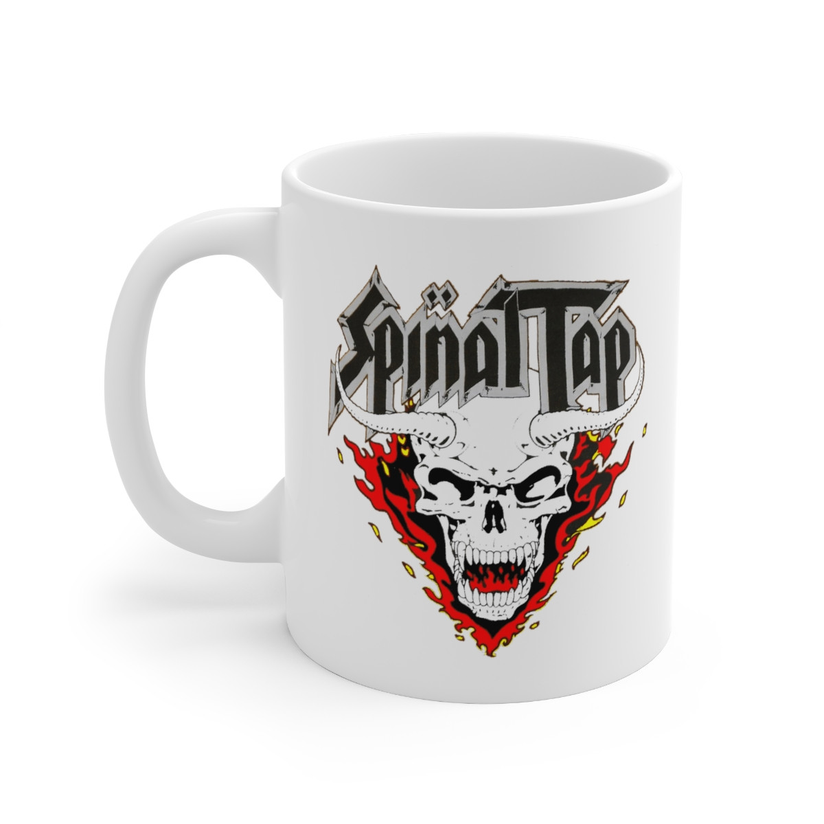 Spinal tap Skull white Mug 11oz