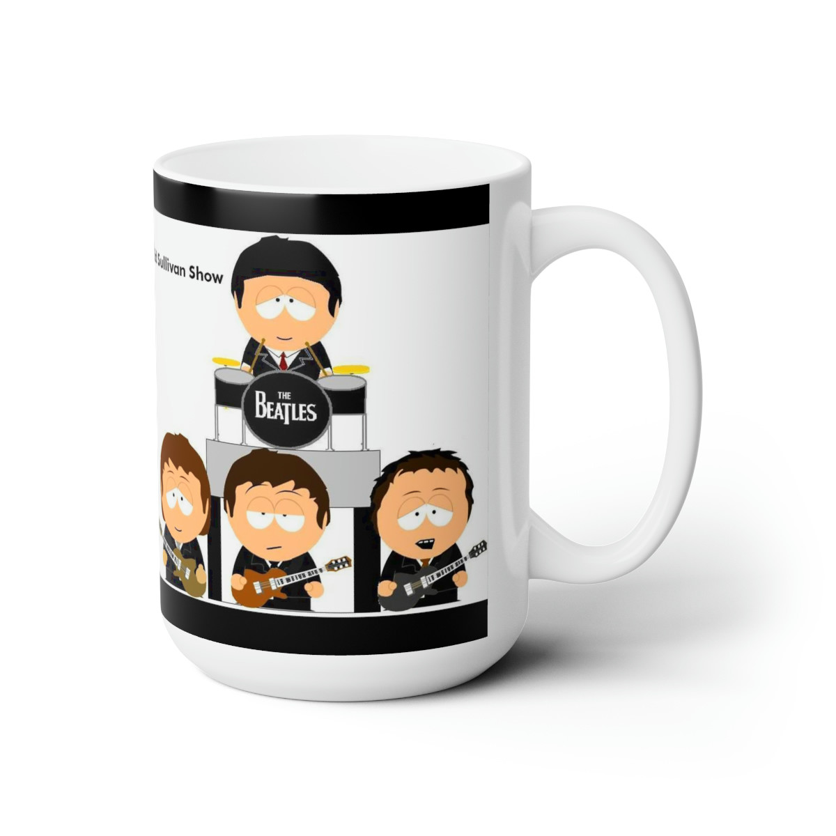 South Park The Beatles Ed Sullivan Mug 15oz