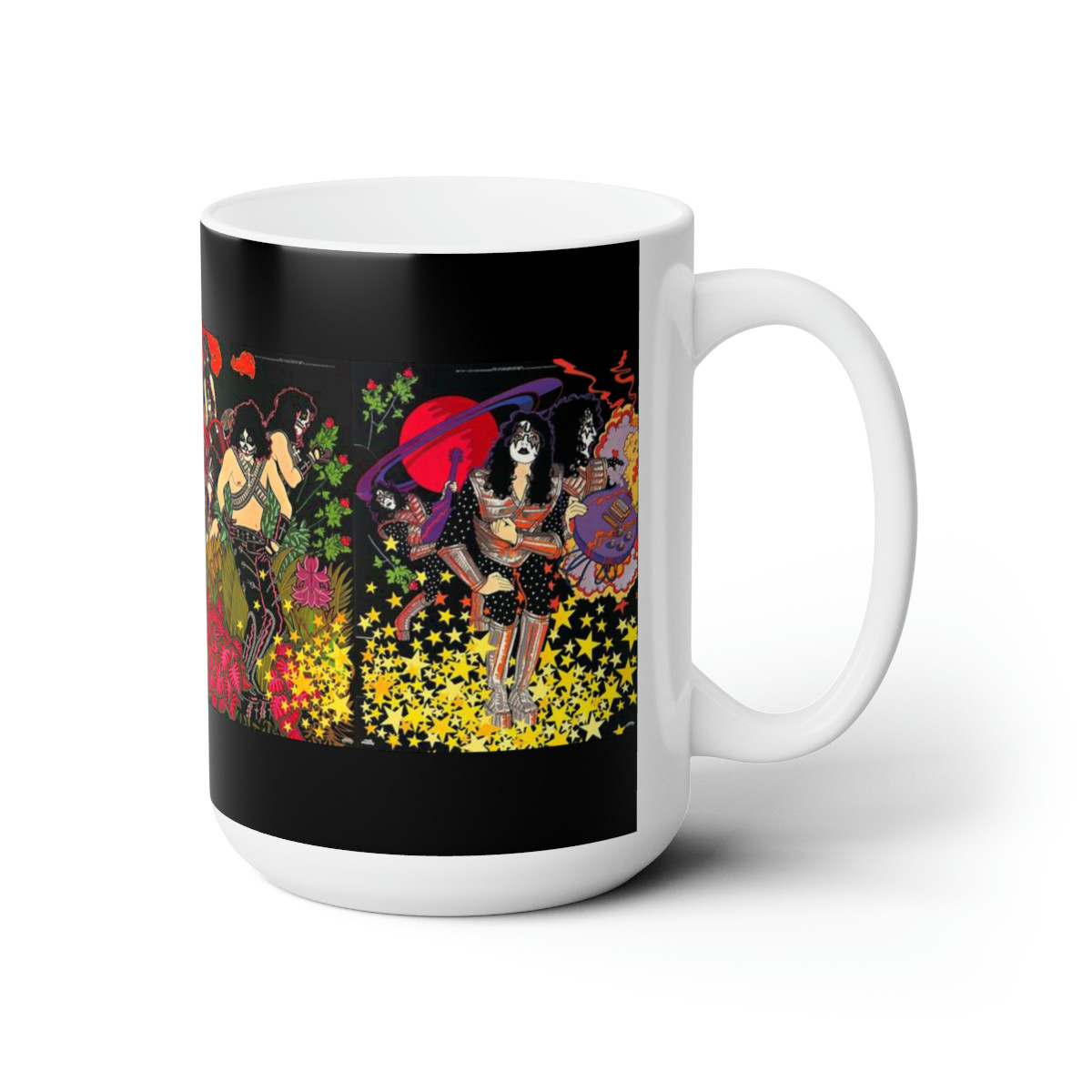 KISS Solo Posters all assembled Mug 15oz