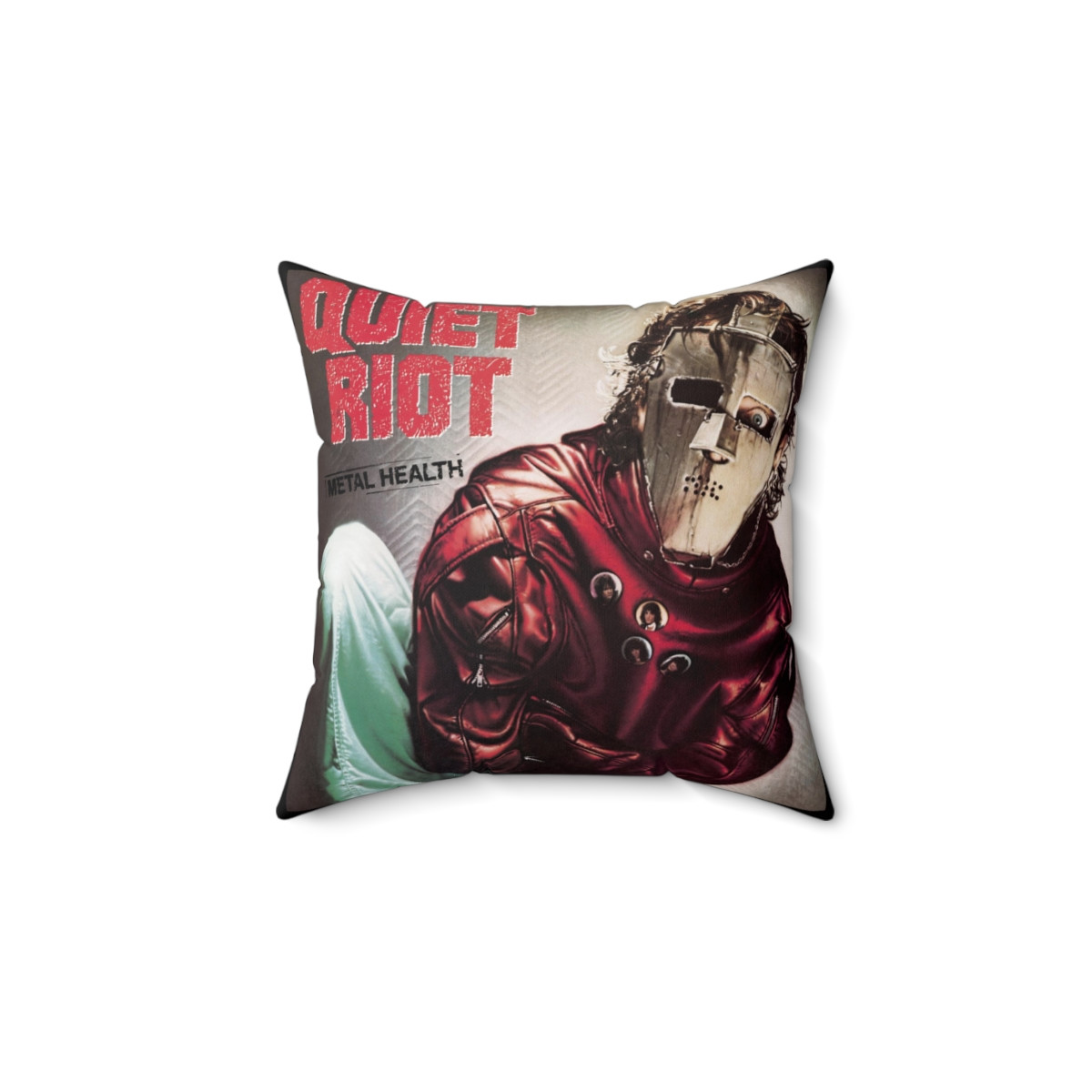 QUIET RIOT Metal Health  RIP Frankie Pillow Spun Polyester Square Pillow gift