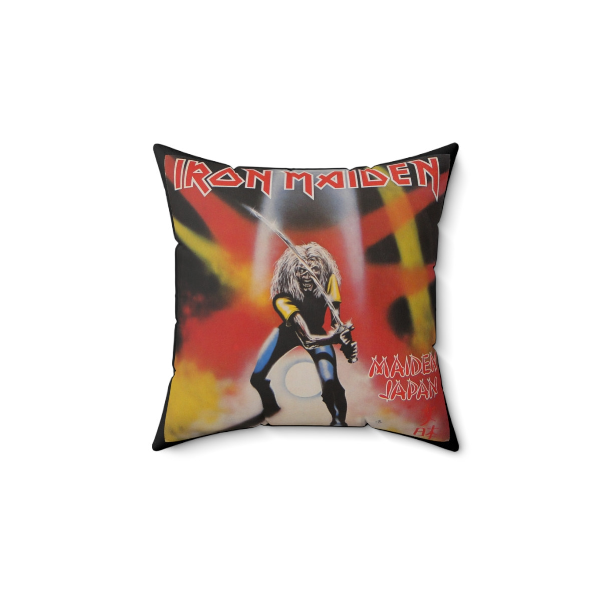 IRON MAIDEN Maiden Japan Spun Polyester Square Pillow gift