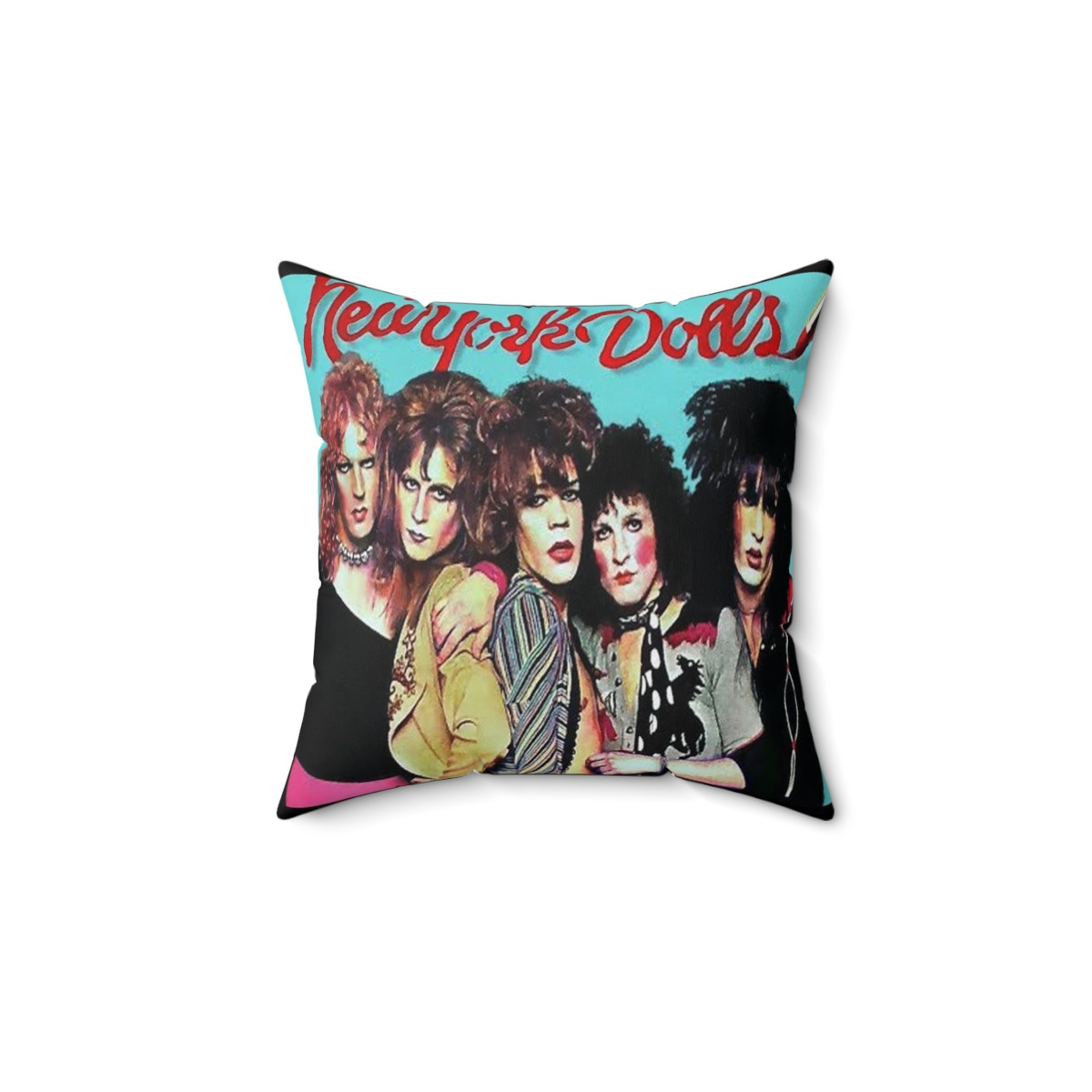 N.Y. DOLLS full color Pillow Spun Polyester Square Pillow gift