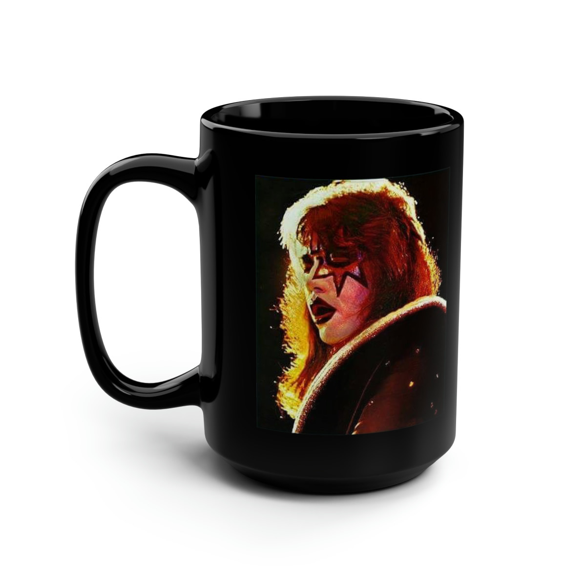 KISS Ace ALIVE 2 Black Mug 15oz