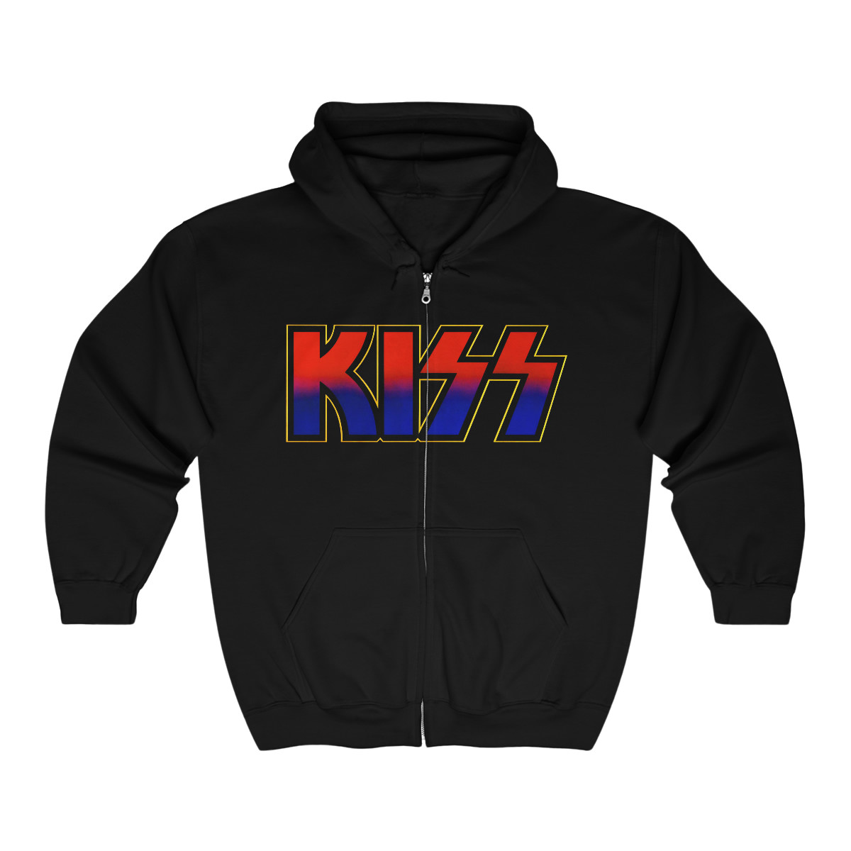 KISS Alive 2 u.s.Tour '77-'78 Unisex Heavy Blend™ Full Zip Hooded Sweatshirt