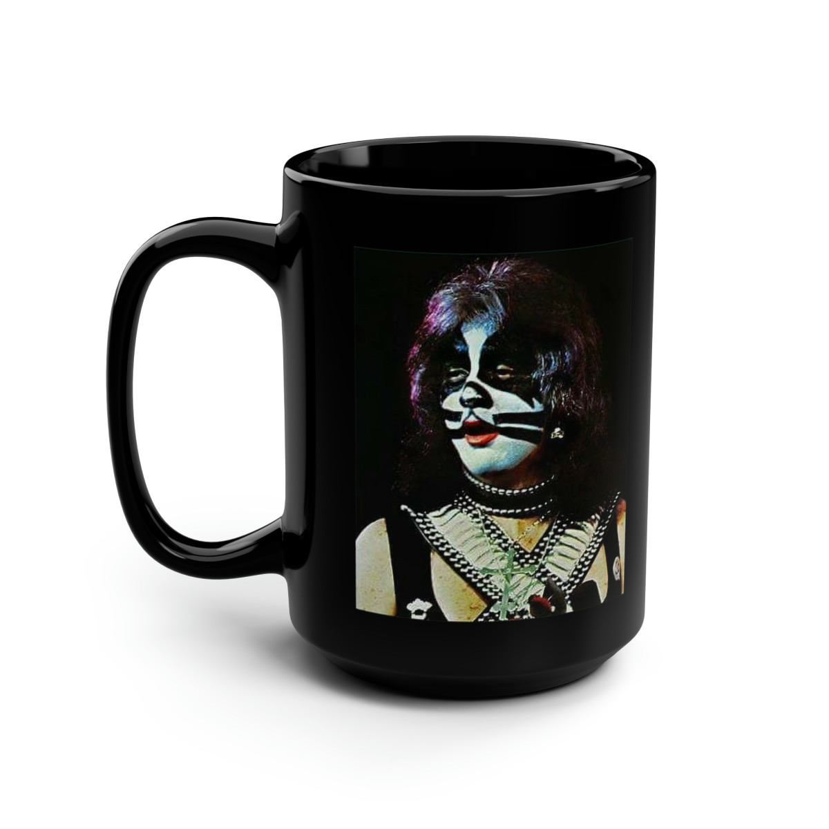 KISS Peter ALIVE 2 Black Mug 15oz