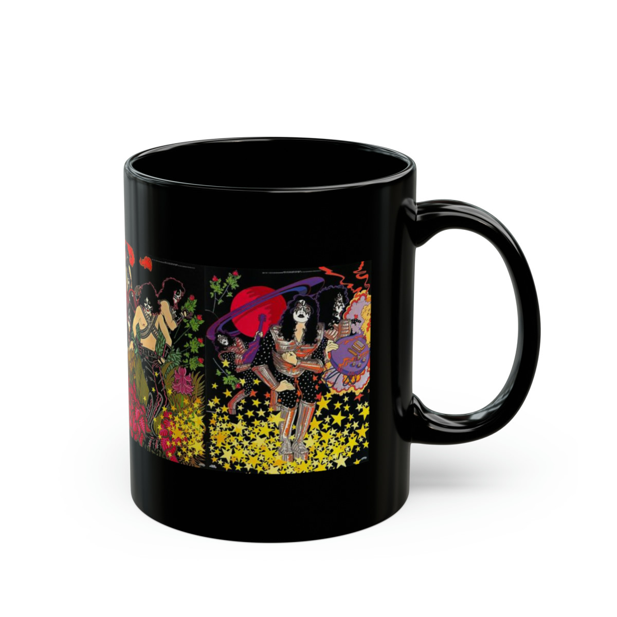 KISS Solo Posters Black mug 11oz
