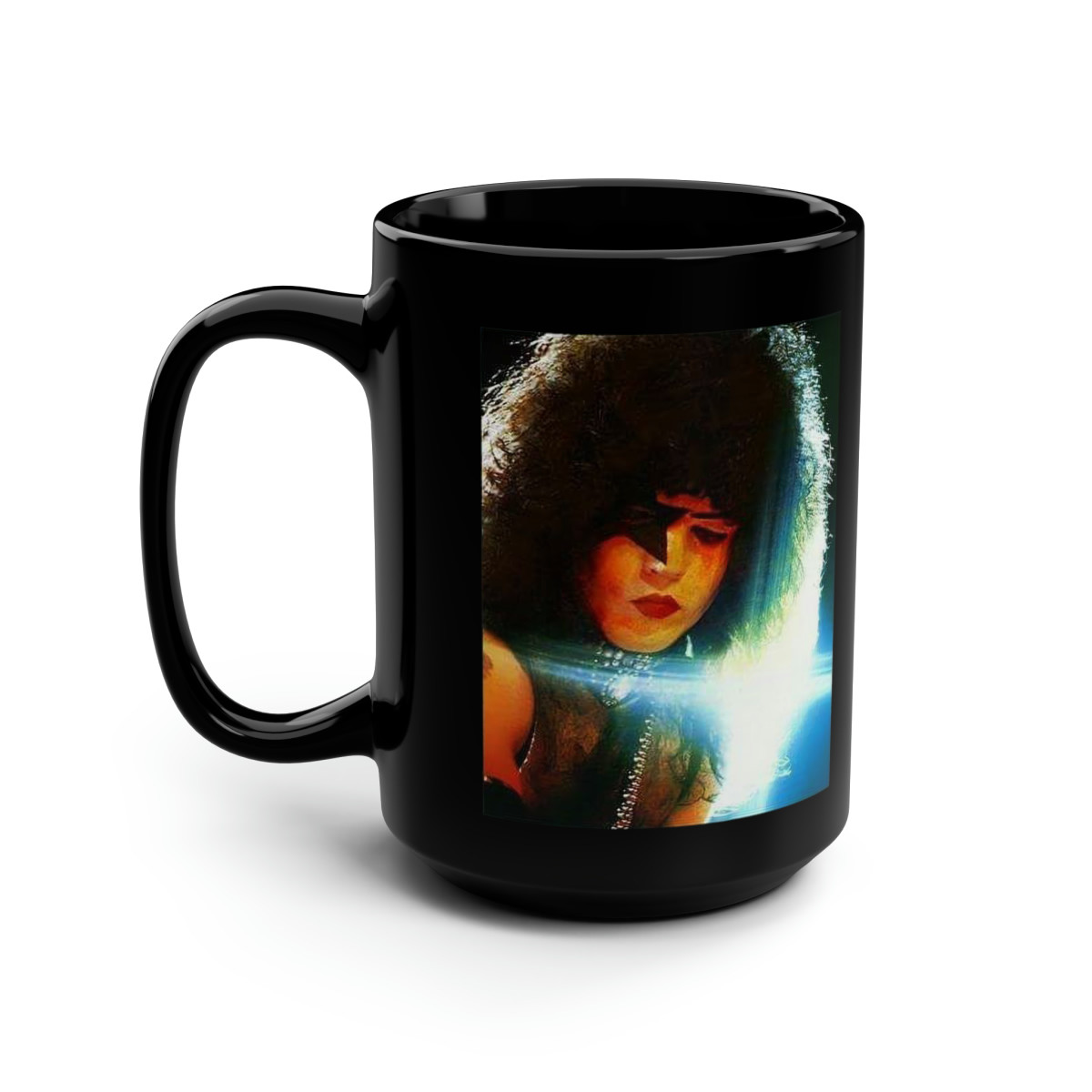 KISS Paul ALIVE 2 Black Mug 15oz