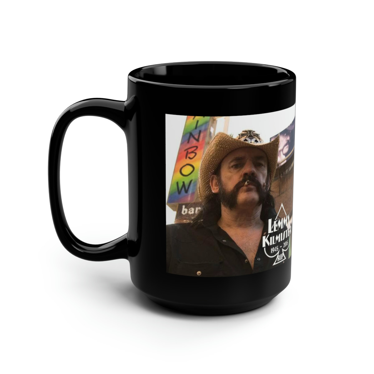 Motorhead Lemmy  Black Mug 15oz