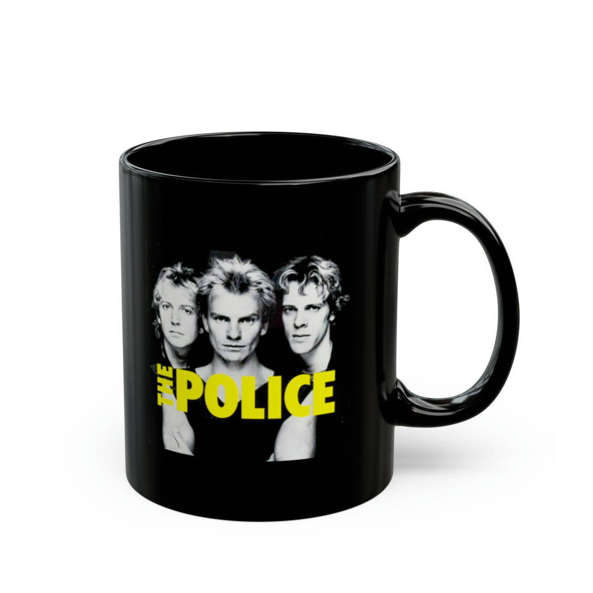 The Police Black mug 11oz