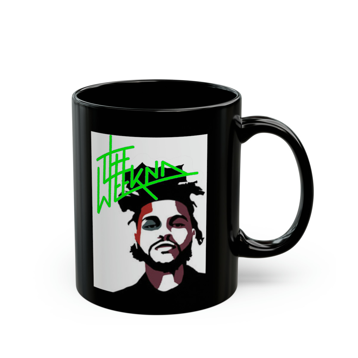 The Weeknd  Black bwg mug 11oz