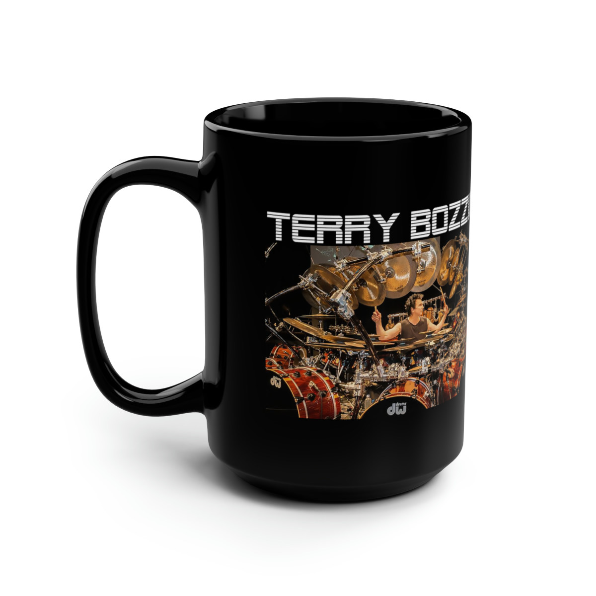 Terry Bozzio Black Mug 15oz