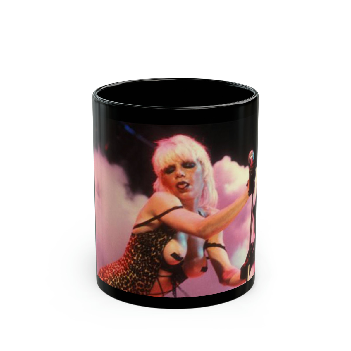 PLASMATICS Wendy O Williams Black mug 11oz