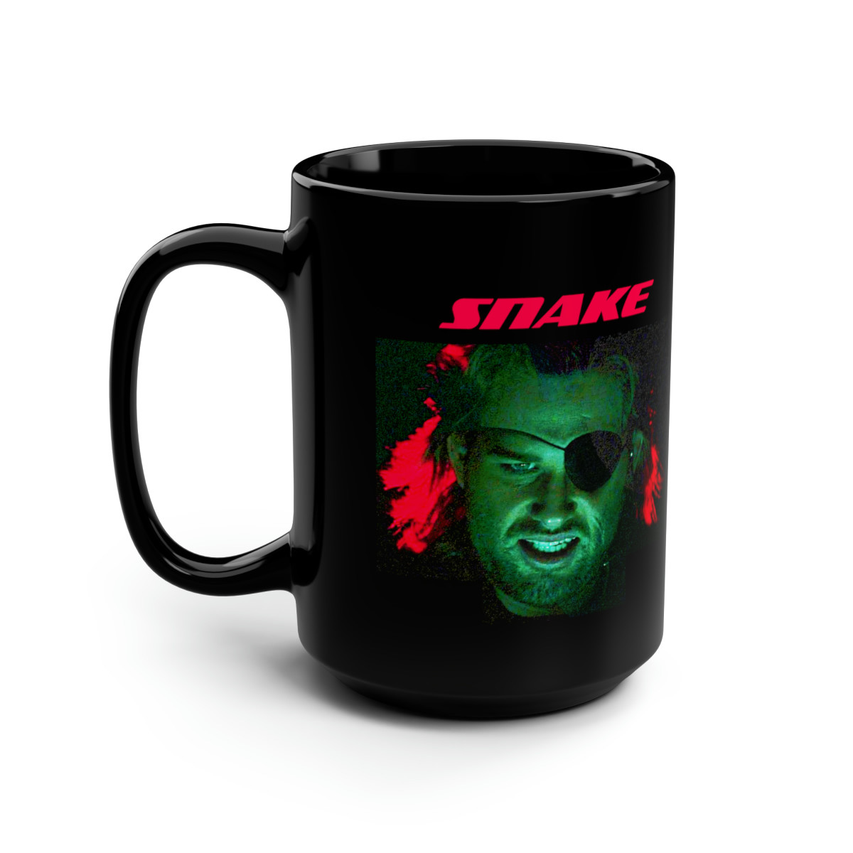 Escape From NY Snake Plissken Black Mug 15oz