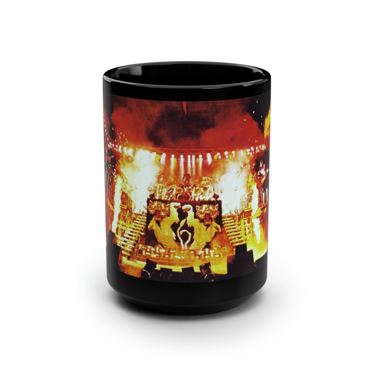 KISS ALIVE 2 gatefold Black Mug 15oz