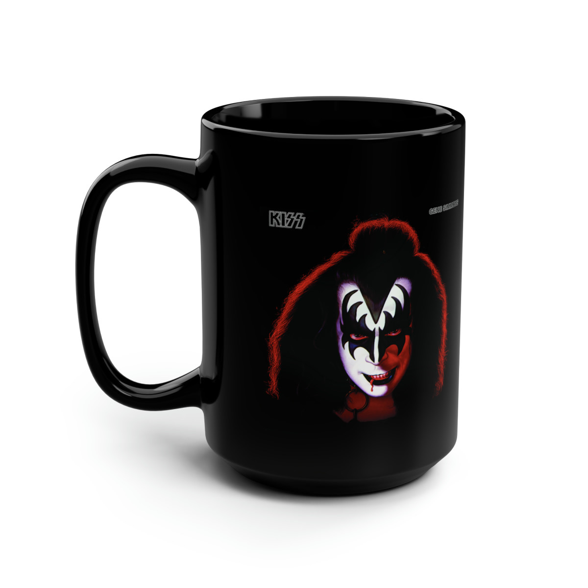 KISS Gene Simmons solo Black Mug 15oz