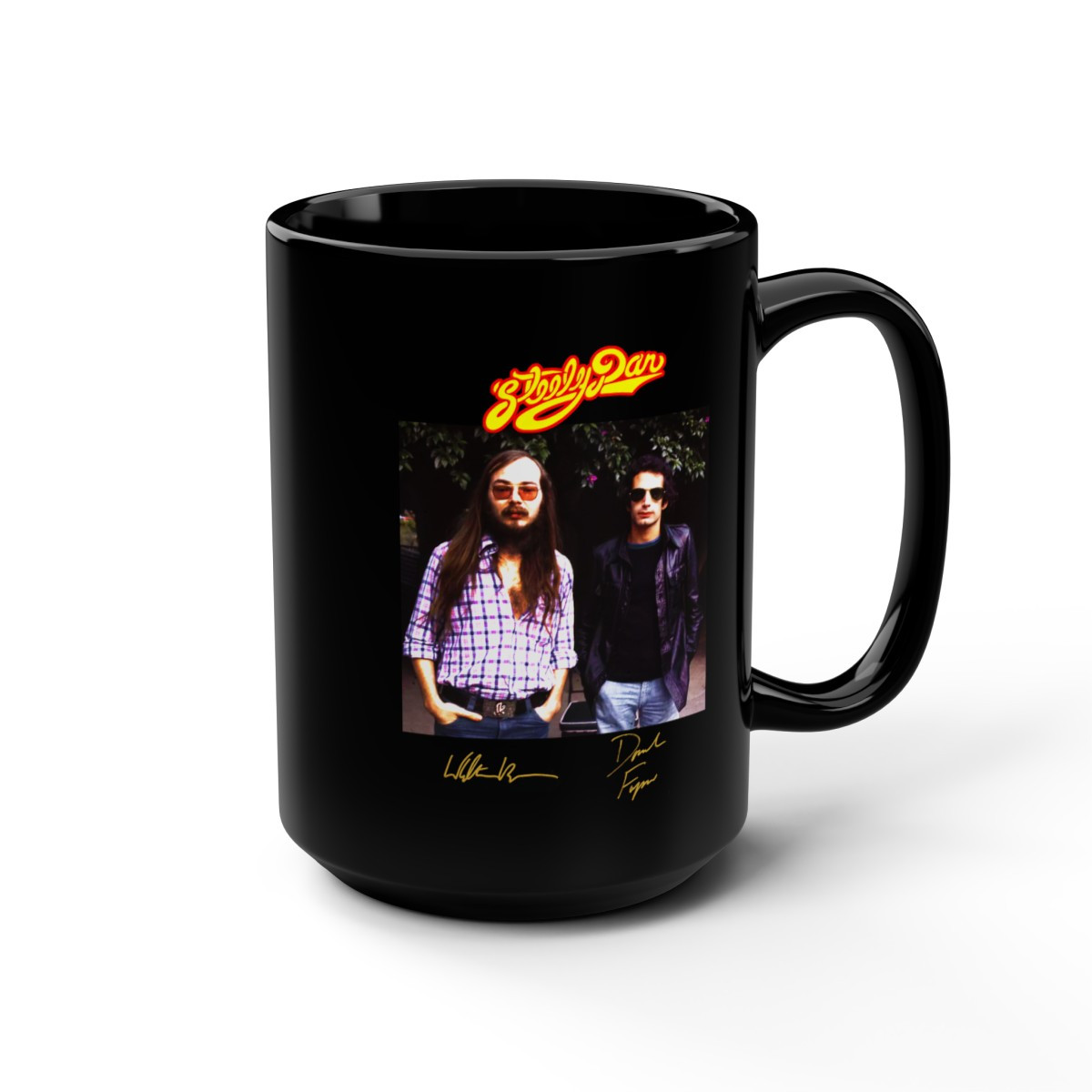 Steely Dan Donald Fagan ans Walter Becker Black Mug 15oz