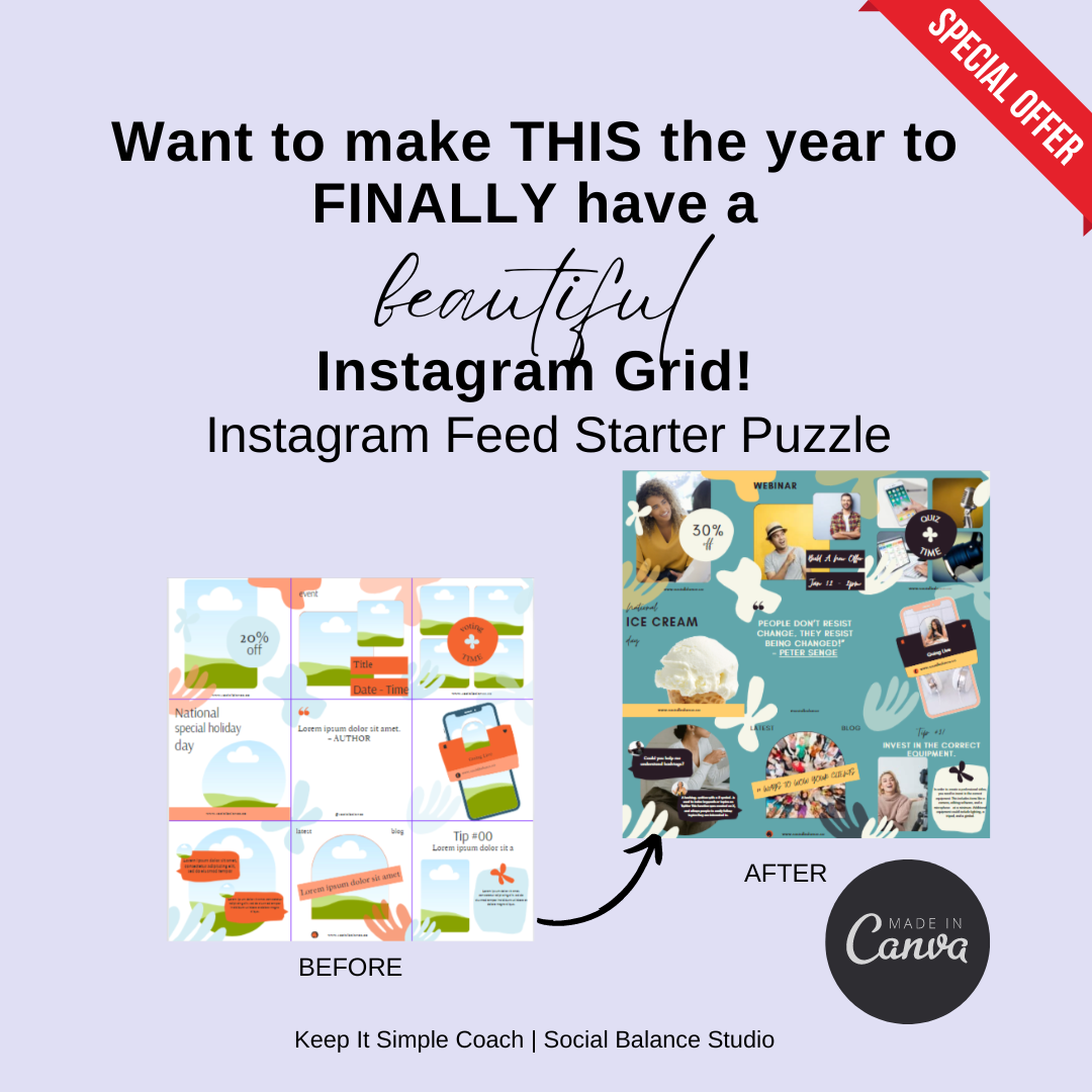 Instagram Starter 3x3 Grid