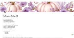 Halloween Design Kit