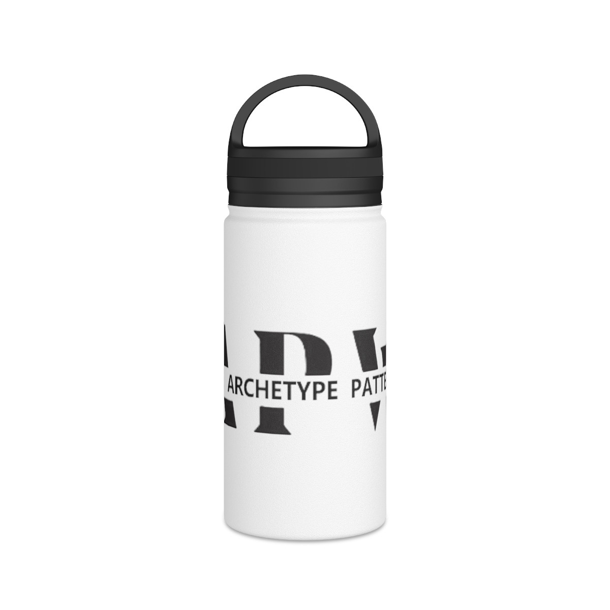 Stainless Steel Water Bottle, Handle Lid
