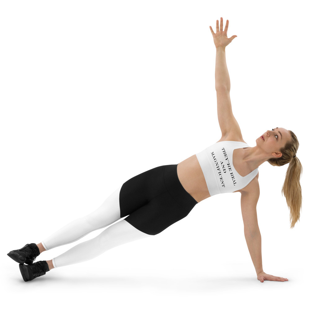 Real and magnificent Longline sports bra