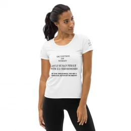 Definition of woman All-Over Print Women's Athletic T-shirt