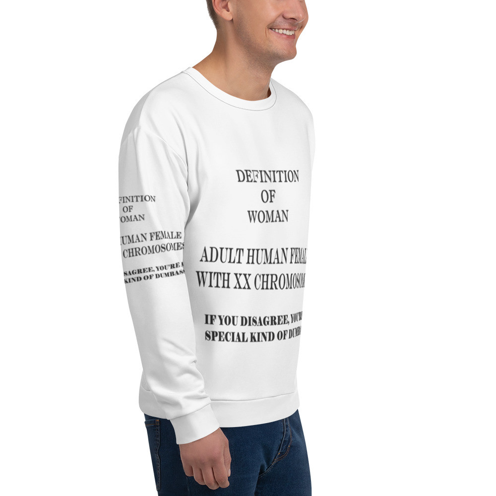 Definition of woman Unisex Sweatshirt