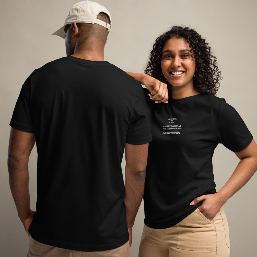 Definition of woman Unisex t-shirt
