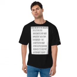 Vote Trump 1 Men's Champion T-Shirt