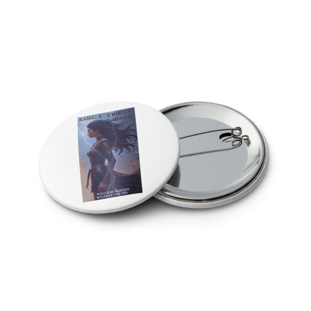 Kamala Freiza Set of pin buttons