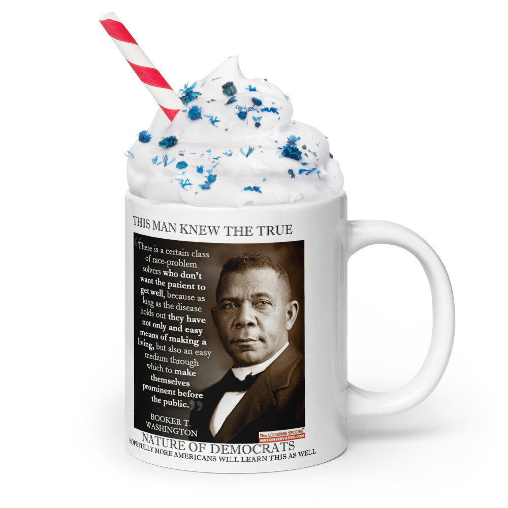 BookerT truth Speaker White glossy mug