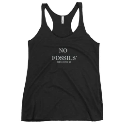 No Fossils Women's Racerback Tank