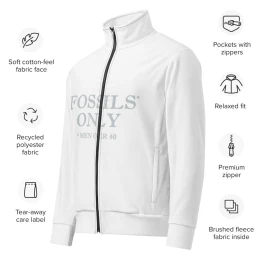 Fossils Only Unisex track jacket