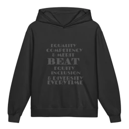 Youth lightweight hooded sweatshirt ECM beats DEI