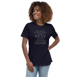 Women's Relaxed T-Shirt ECM beats DEI every time