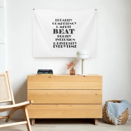 Indoor wall tapestry ECM beats DEI every time