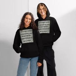 ain't shit free Oversized heavyweight hoodie