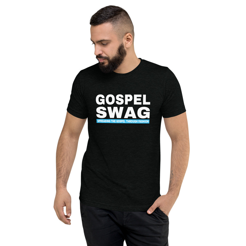 Gospel Swag Big Letters Tri Blend Tee