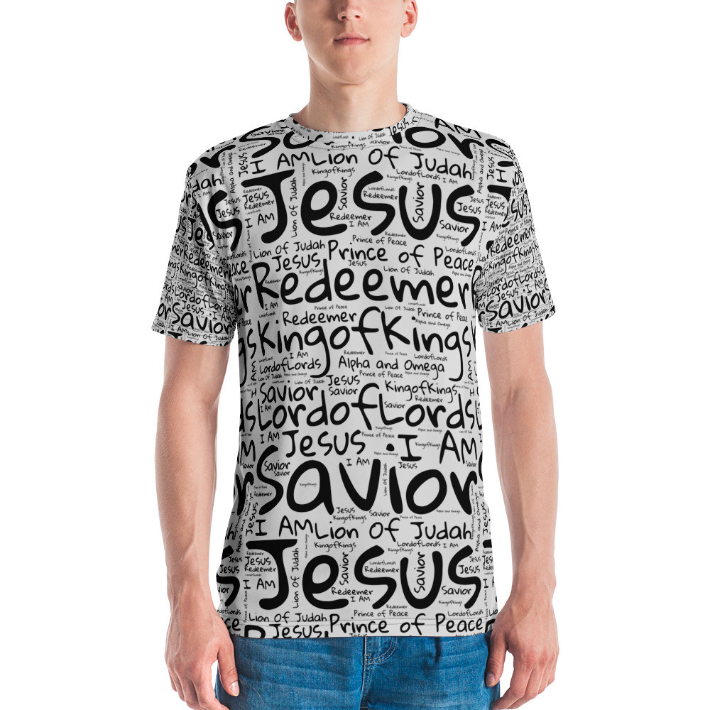 Names Of God T-Shirt By Gospel Swag